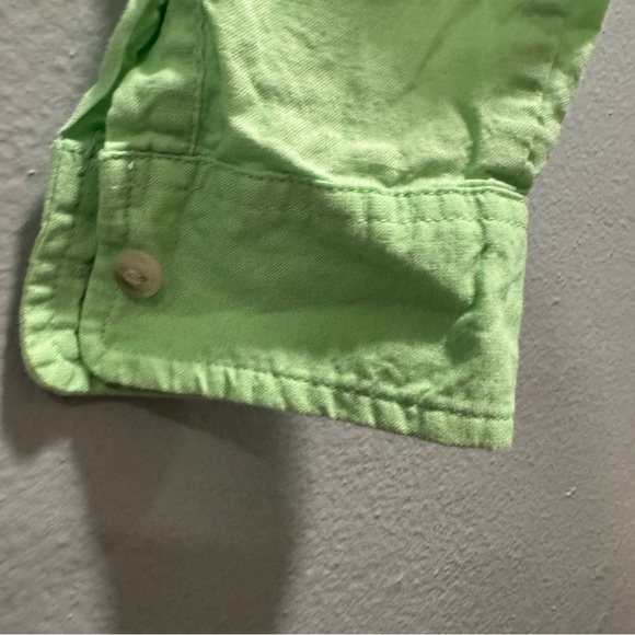 Universal Thread Light Green Cropped Shirt - Picture 3 of 5